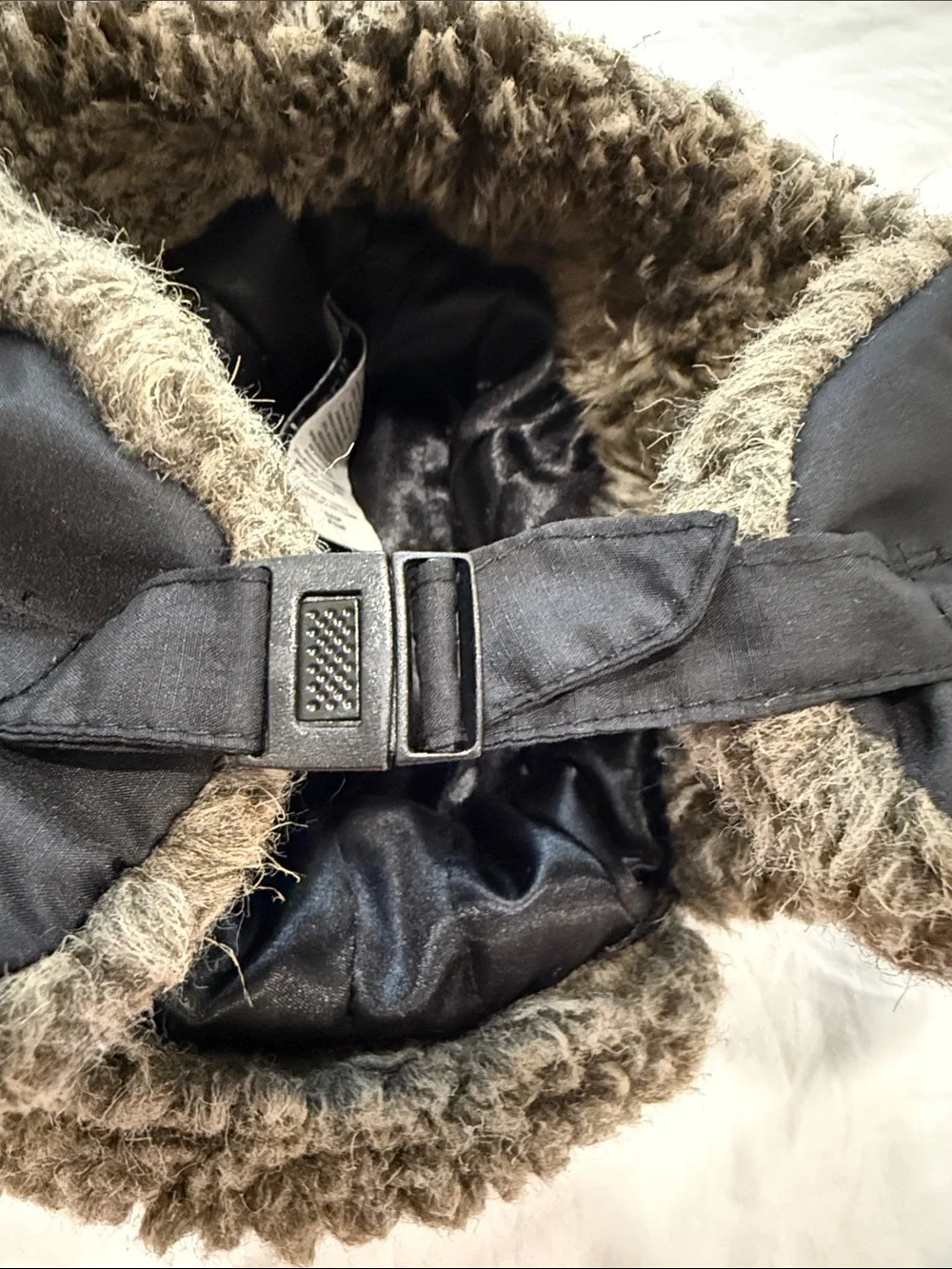 Eddie Bauer Kids Faux-Shearling Trapper Hat Black Size S/M